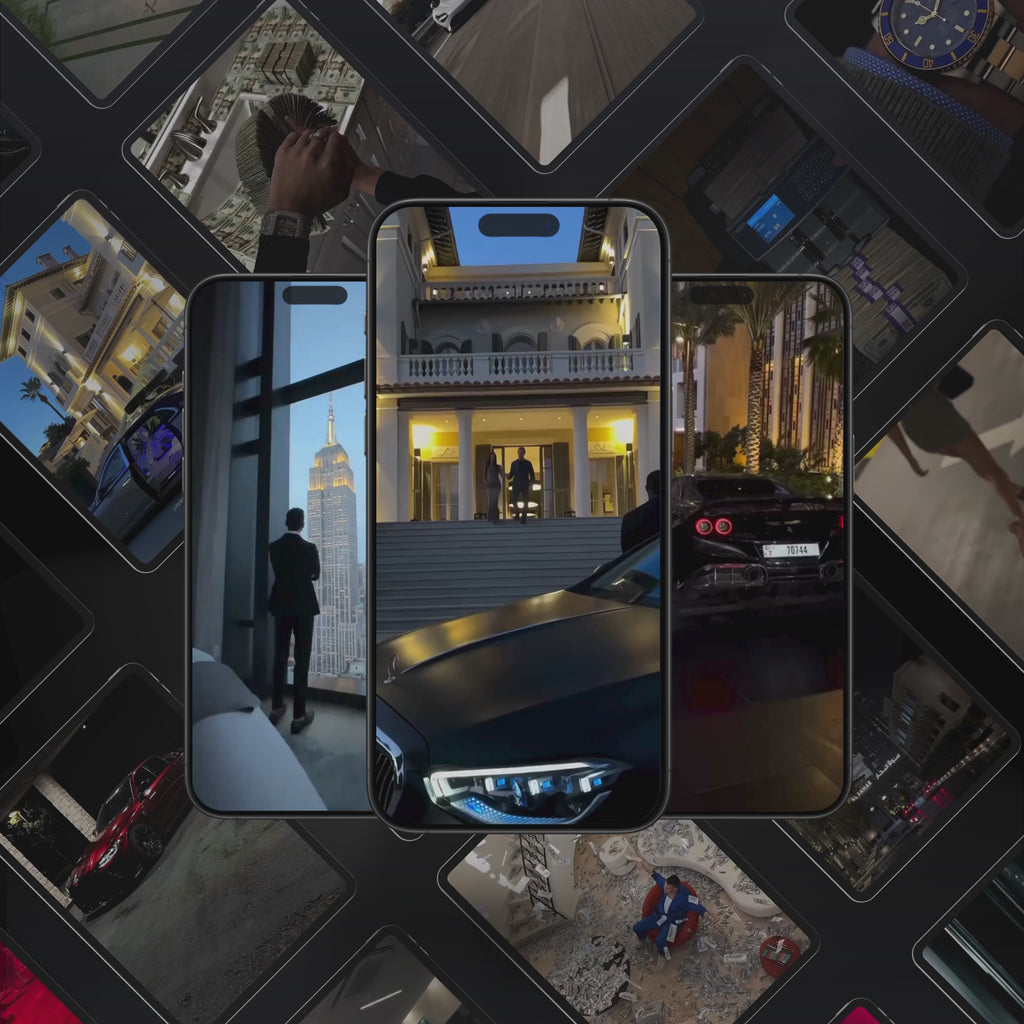 20,000+ HD Luxury  Lifestyle reels